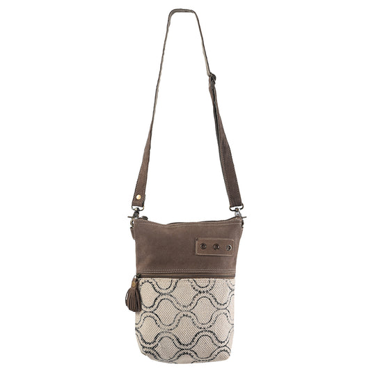 LC-KB319 Crossbody Upcycled Canvas Ladies Bag