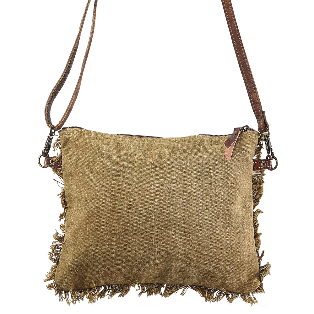 LC-KB335 Crossbody Upcycled Canvas Ladies Bag