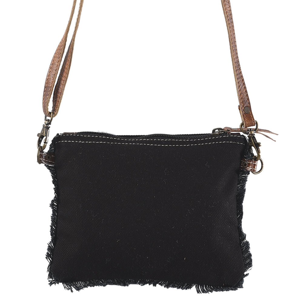 LC-KB336 Crossbody Upcycled Canvas Ladies Bag