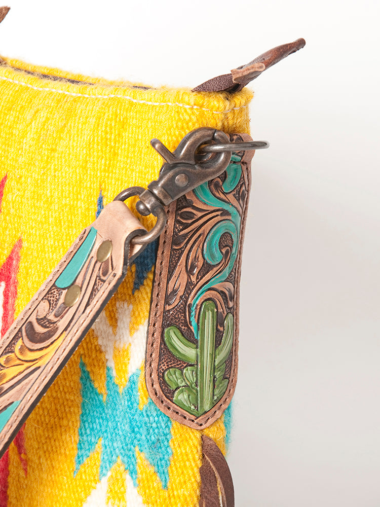 LC-ADBG891 Large Crossbody Genuine Western Leather Women Bag