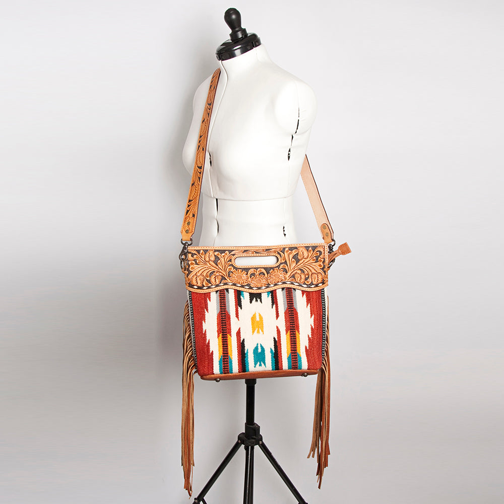 LC-ADBGS146 Crossbody Genuine Western Leather Women Bag Daisy