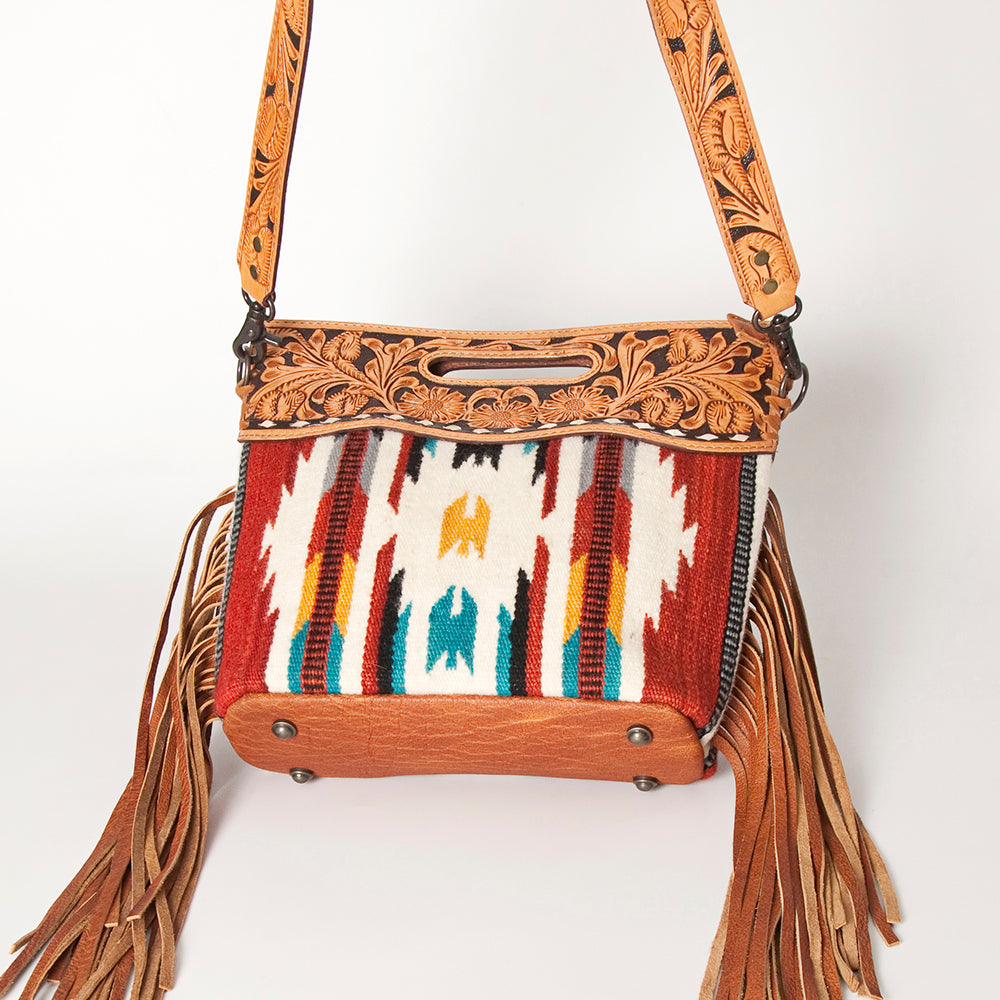 LC-ADBGS146 Crossbody Genuine Western Leather Women Bag Daisy