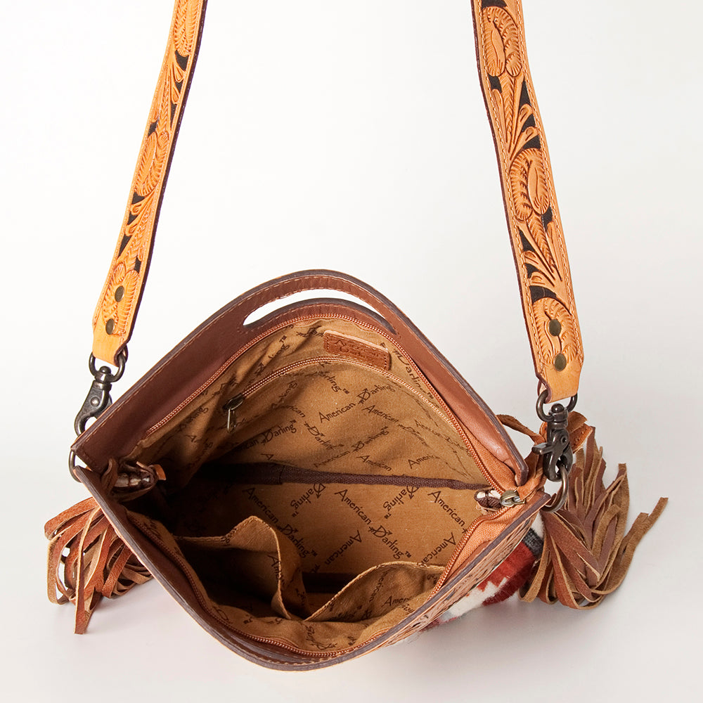 LC-ADBGS146 Crossbody Genuine Western Leather Women Bag Daisy