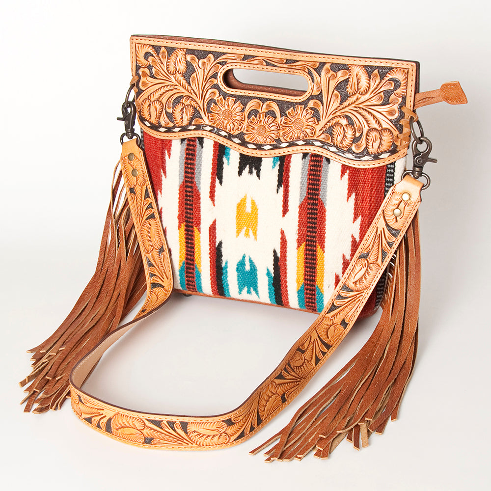 LC-ADBGS146 Crossbody Genuine Western Leather Women Bag Daisy