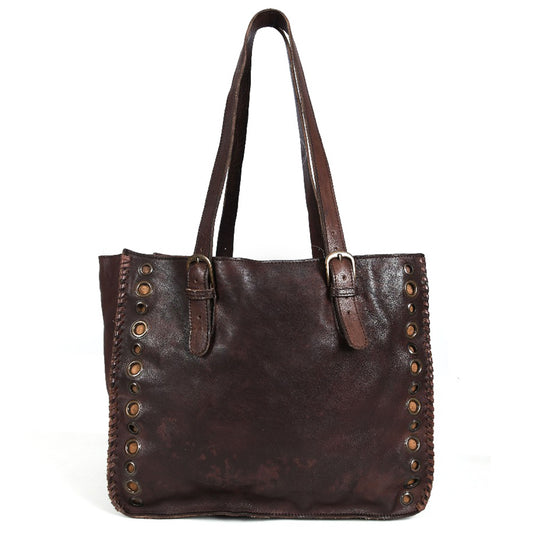 LC-NMBGR109 Tote Genuine Leather women bag western Bag