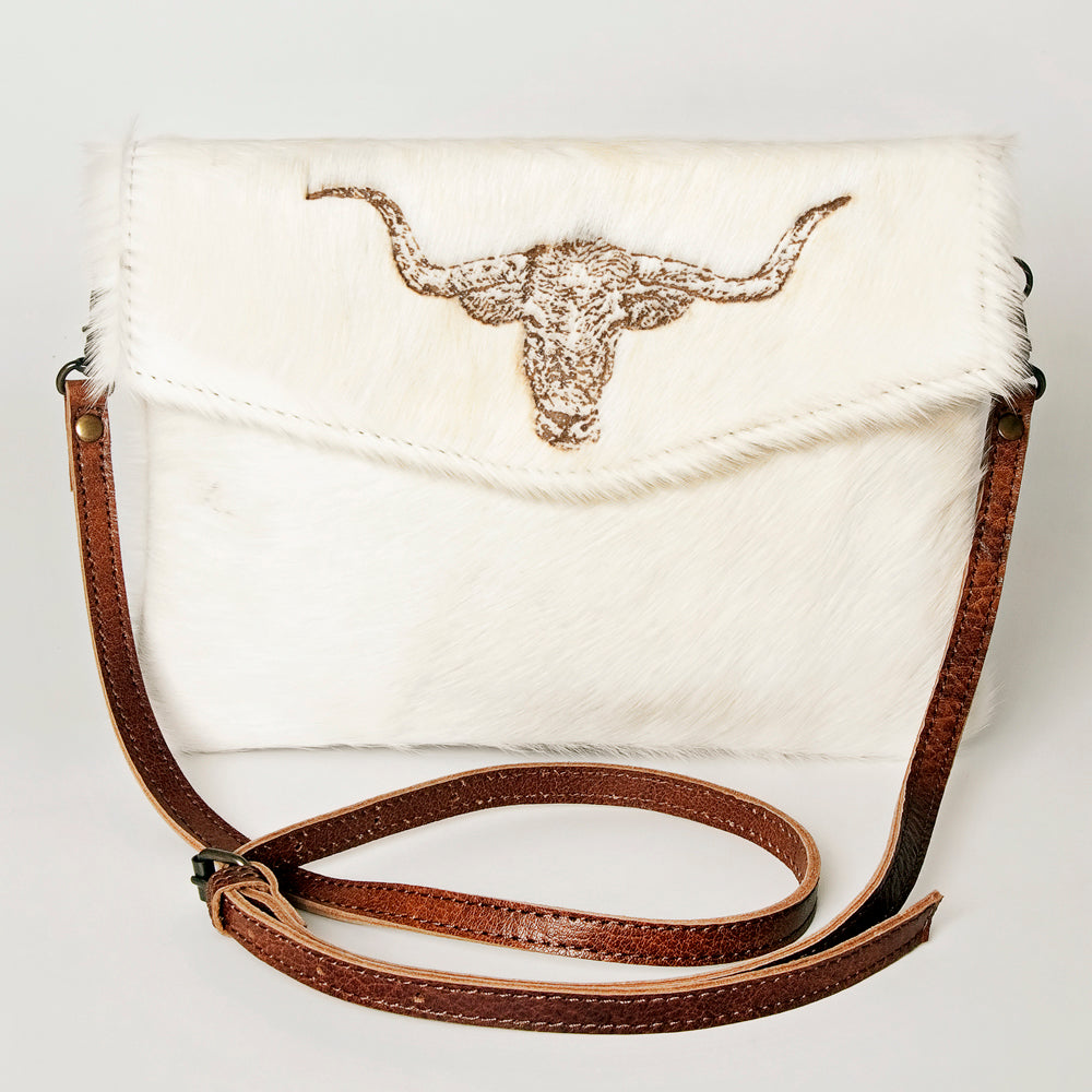 ADBGS178 Envelope Hair-On Genuine Western Leather Women Bag Sally