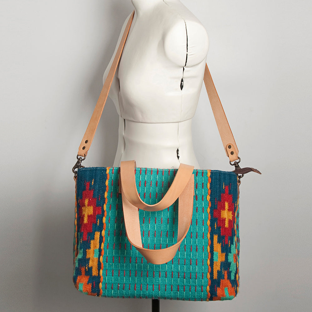 LC-ADBG575 Tote Genuine Western Leather Women Bag Jolene