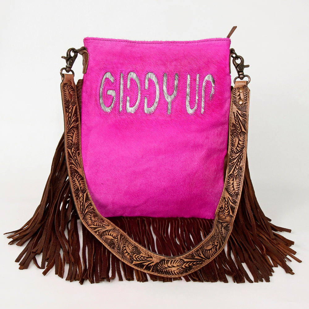 ADBGS192 Large Crossbody Genuine Western Leather Women Bag Ella