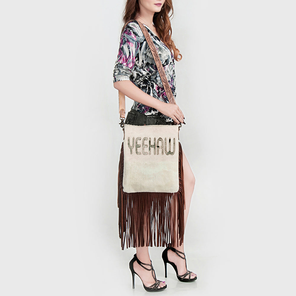 ADBGS192 Large Crossbody Genuine Western Leather Women Bag Annie