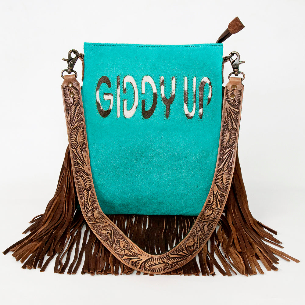 ADBGS192 Large Crossbody Genuine Western Leather Women Bag Paige