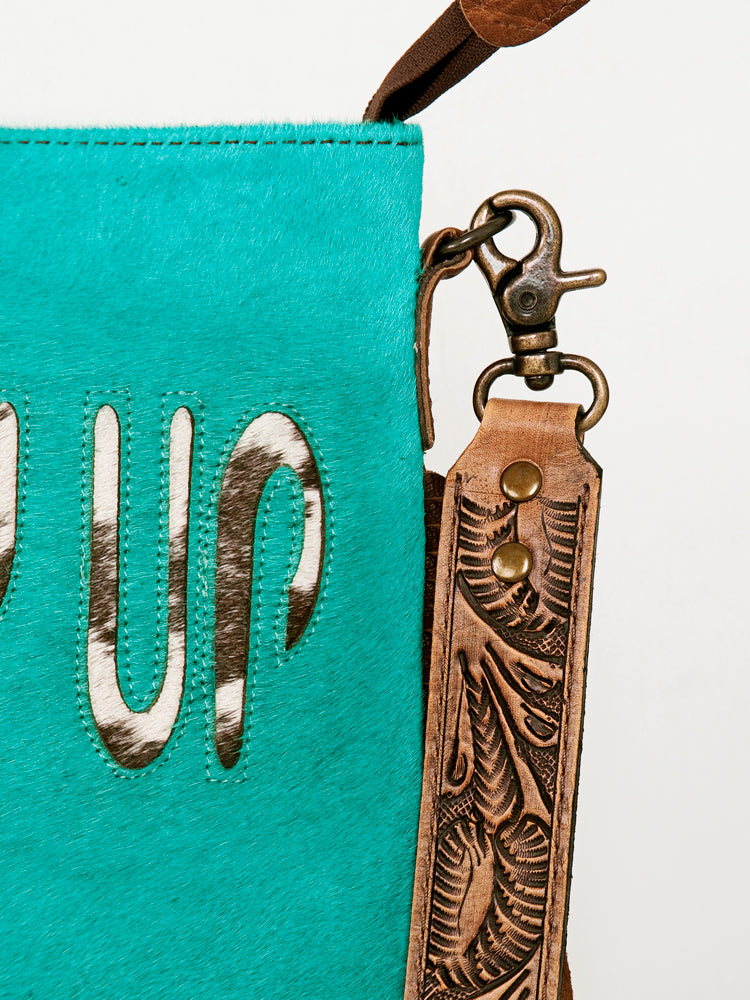 ADBGS192 Large Crossbody Genuine Western Leather Women Bag Paige