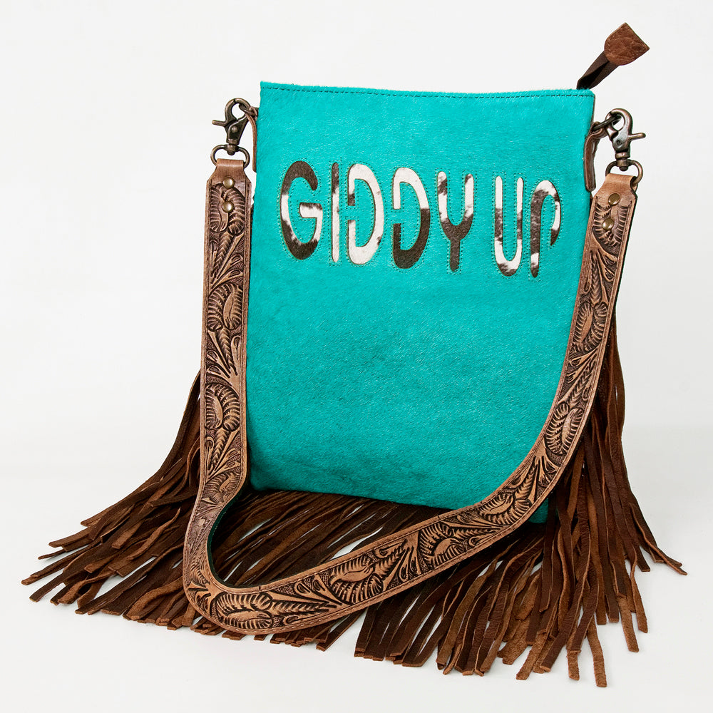 ADBGS192 Large Crossbody Genuine Western Leather Women Bag Paige