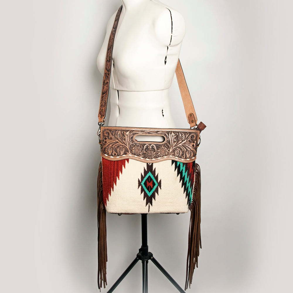 LC-ADBGS146 Crossbody Genuine Western Leather Women Bag Daisy