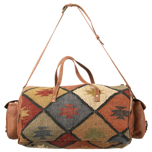 LC-KB341 Duffel Upcycled Canvas Ladies Bag