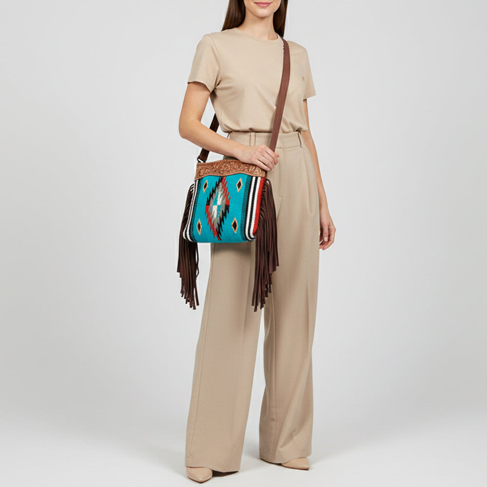 LC-ADBGZ641E Crossbody Genuine Western Leather Women Bag
