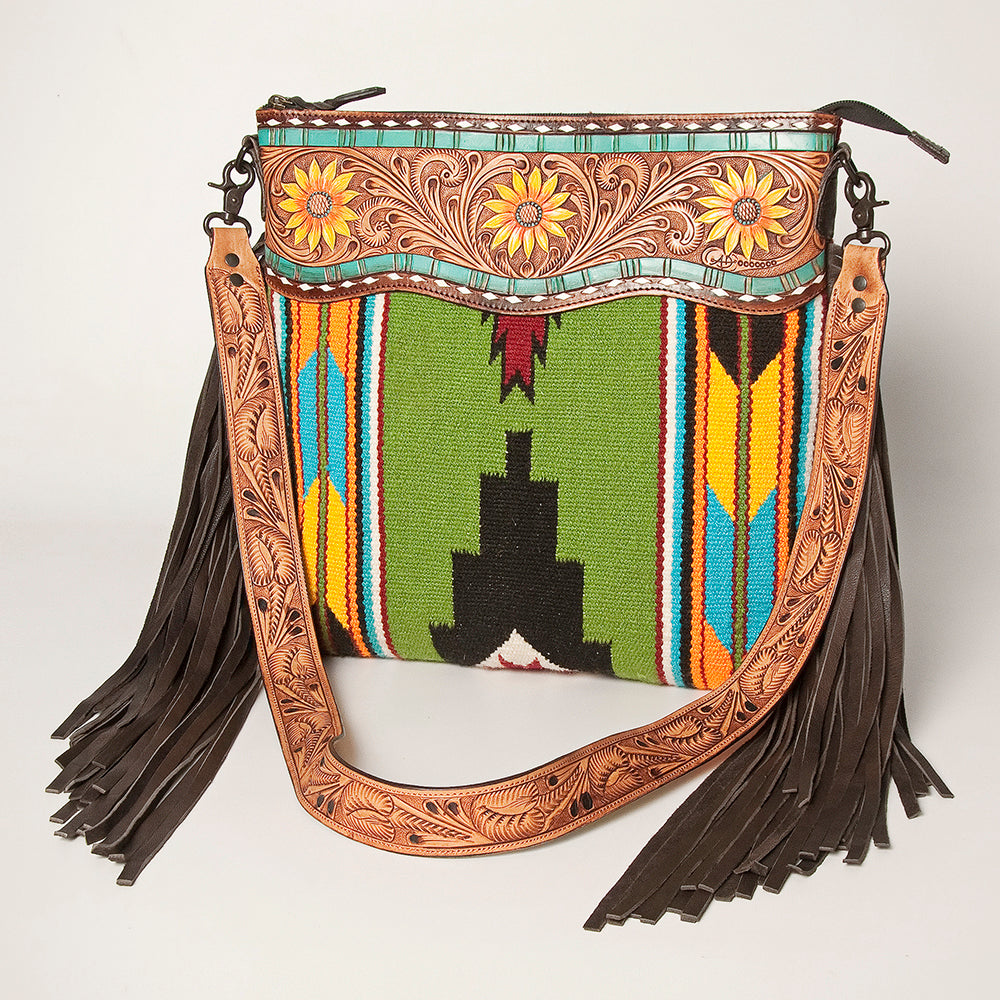 LC-ADBGZ642A Crossbody Genuine Western Leather Women Bag