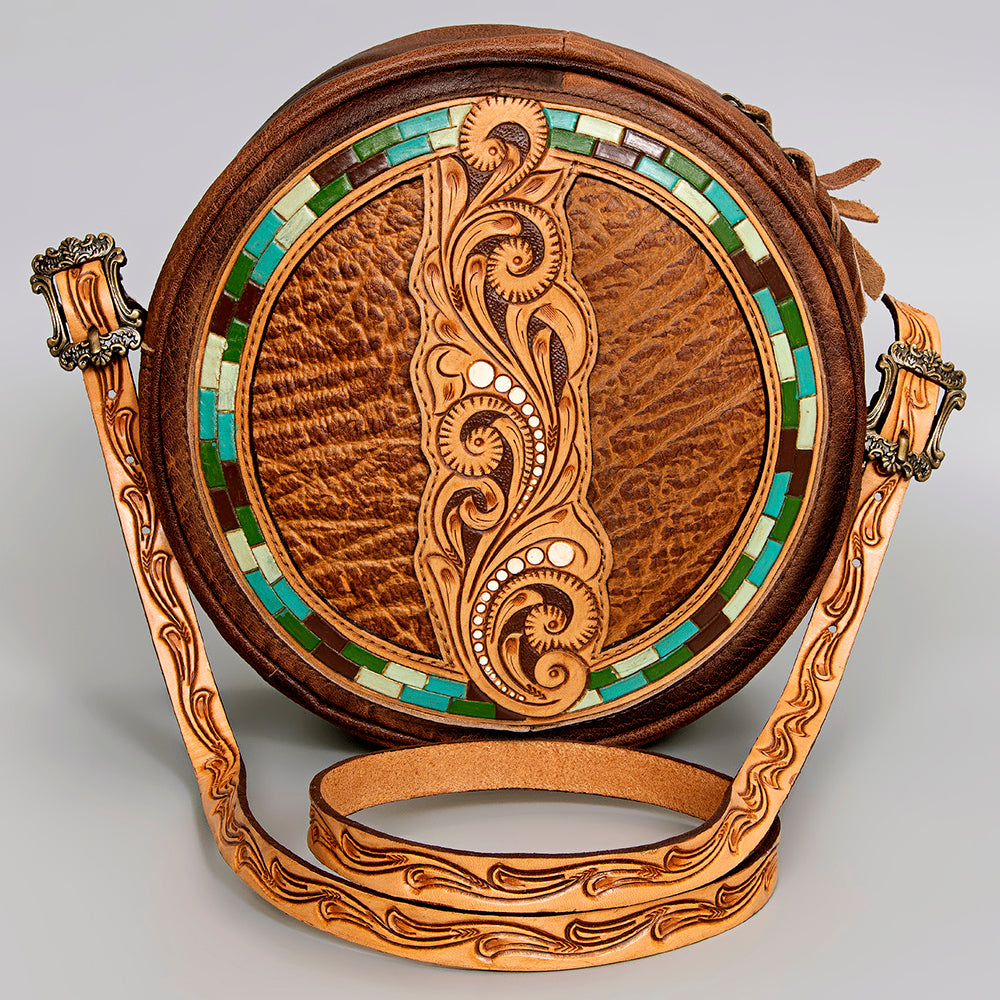 LC-ADBG933 Canteen Genuine Western Leather Women Bag