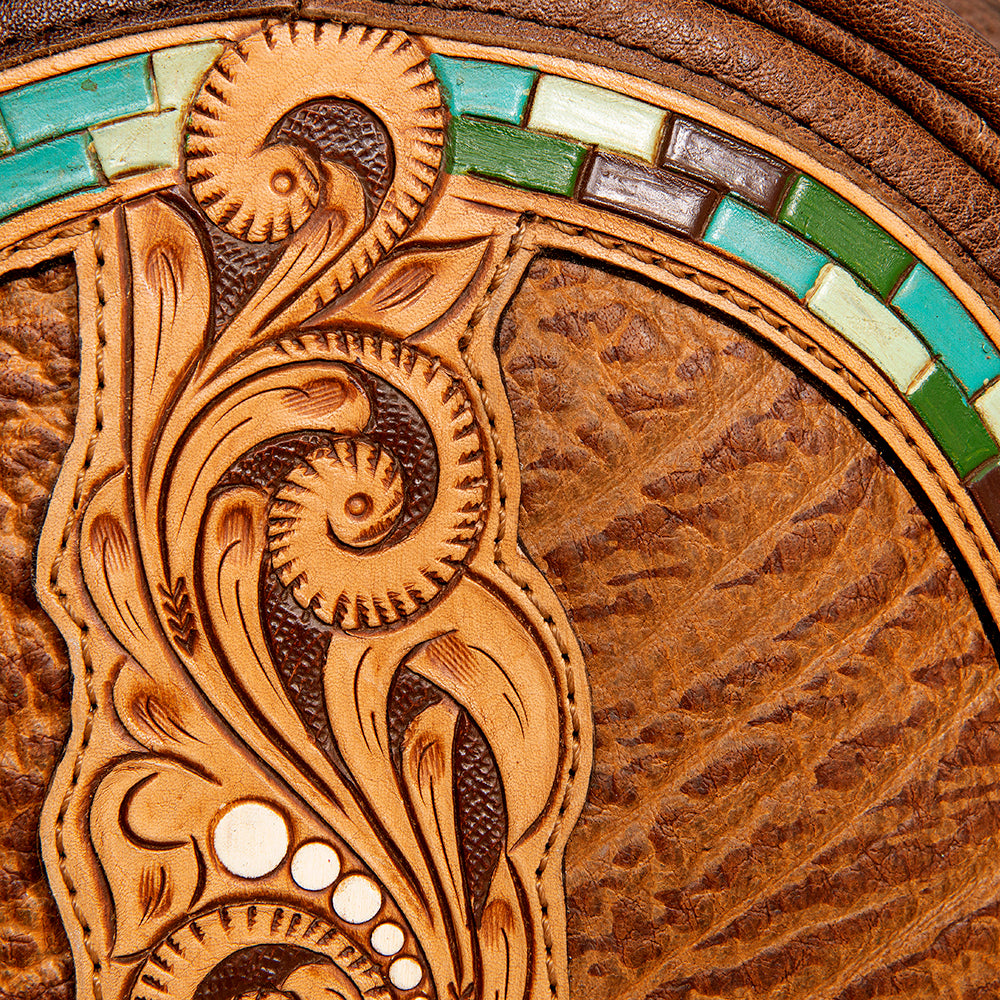 LC-ADBG933 Canteen Genuine Western Leather Women Bag