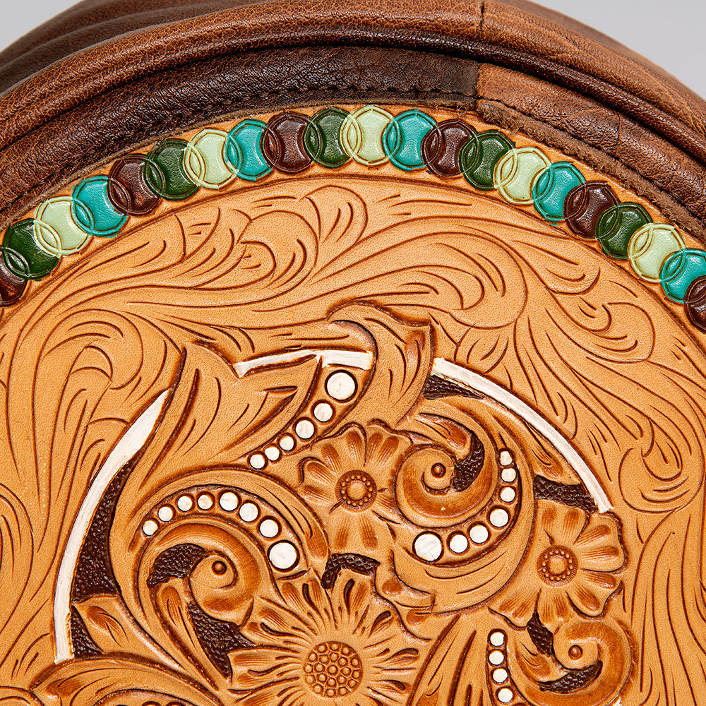 LC-ADBG933 Canteen Genuine Western Leather Women Bag