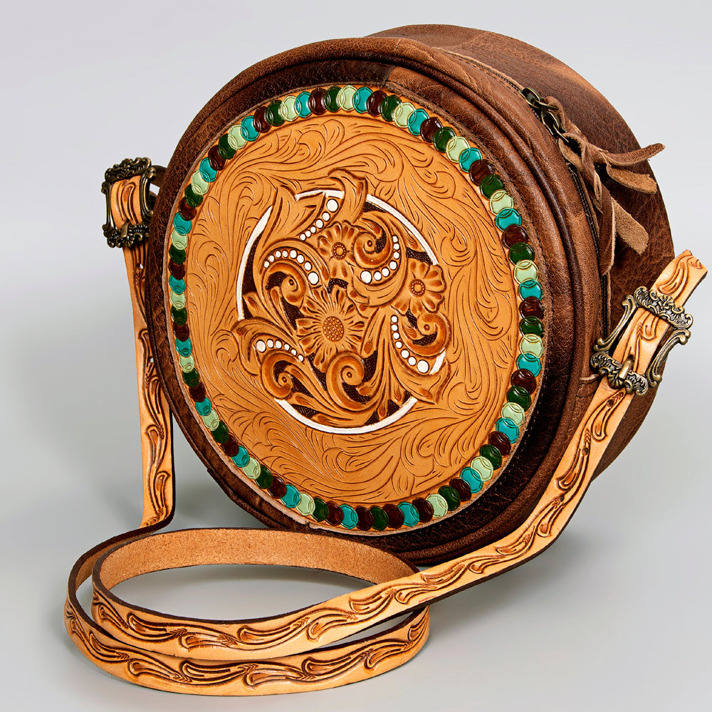 LC-ADBG933 Canteen Genuine Western Leather Women Bag