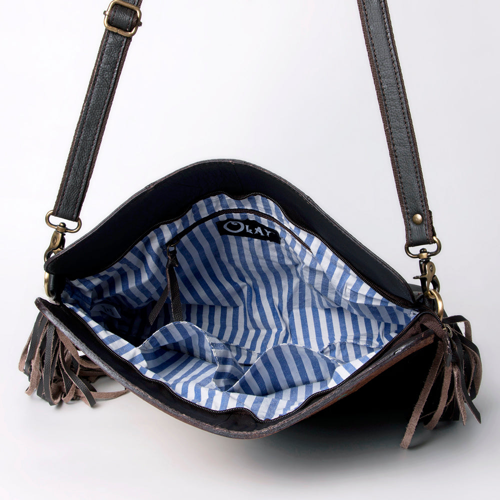 LC-KBA107 Crossbody Genuine Leather women bag western Bag