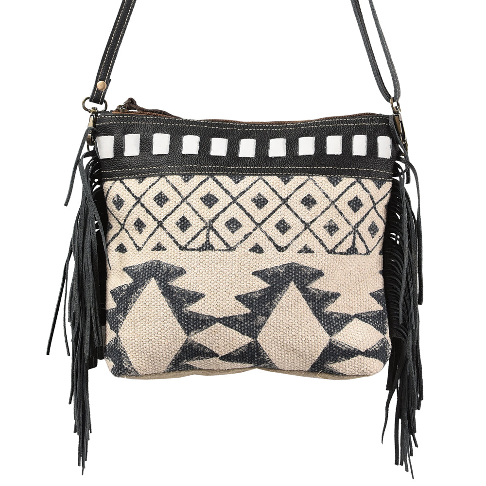 LC-KB352 Crossbody Upcycled Canvas Ladies Bag