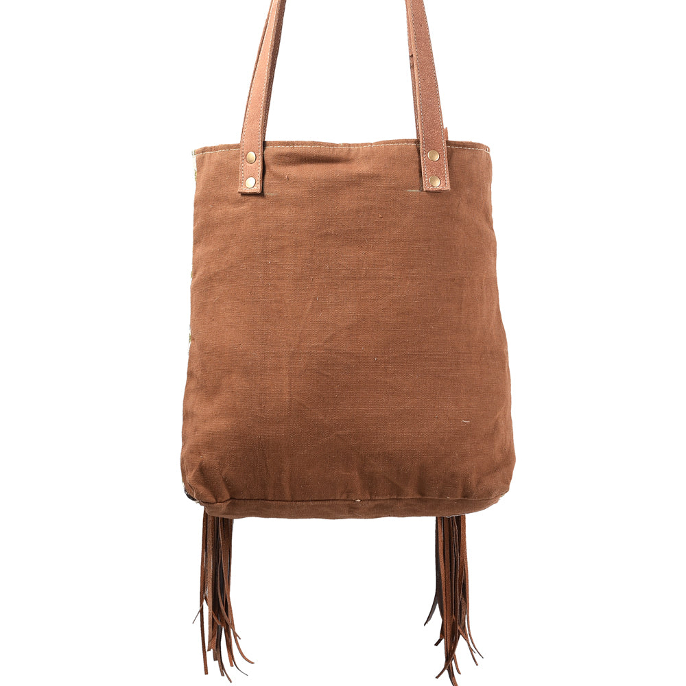 LC-KB367 Tote Upcycled Canvas Ladies Bag