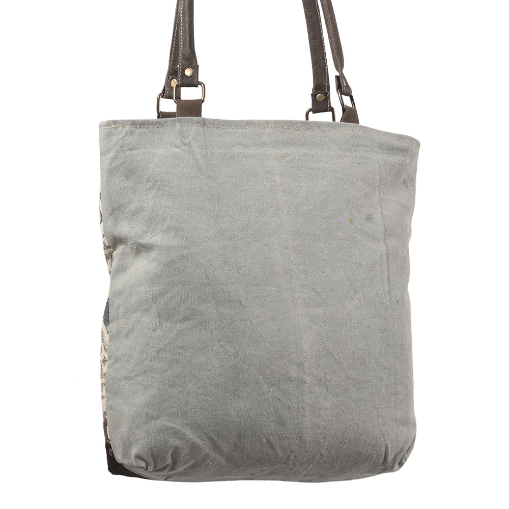 LC-KB383 Tote Upcycled Canvas Ladies Bag