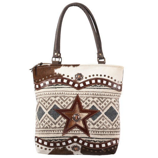 LC-KB383 Tote Upcycled Canvas Ladies Bag