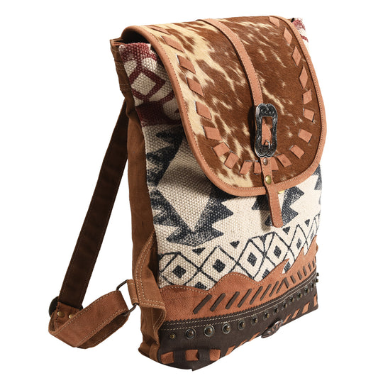 LC-KB385 Backpack Upcycled Canvas Ladies Bag