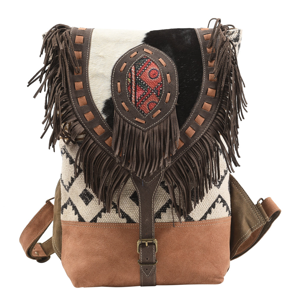 LC-KB391 Backpack Upcycled Canvas Ladies Bag