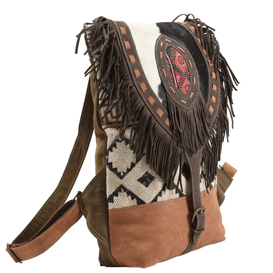 LC-KB391 Backpack Upcycled Canvas Ladies Bag