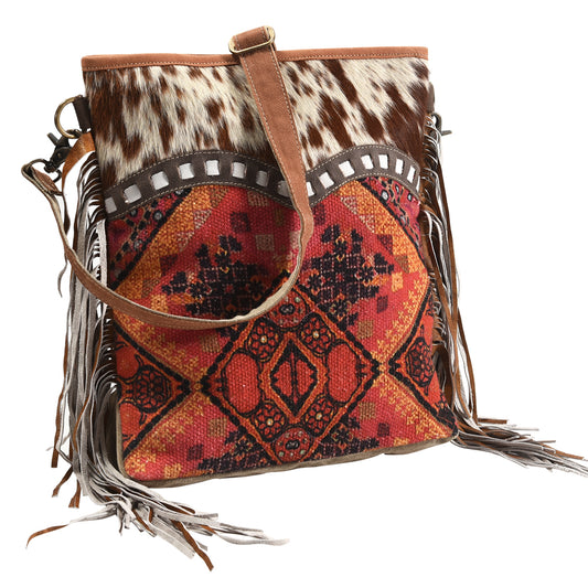 LC-KB401 Large Crossbody Upcycled Canvas Ladies Bag