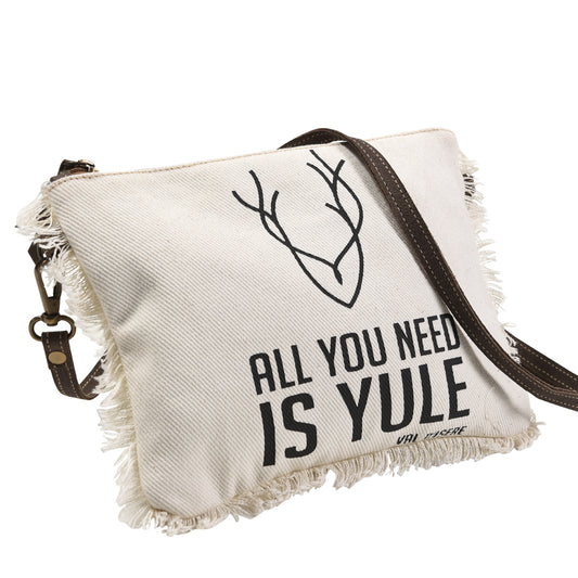 LC-KB407 Crossbody Upcycled Canvas Ladies Bag