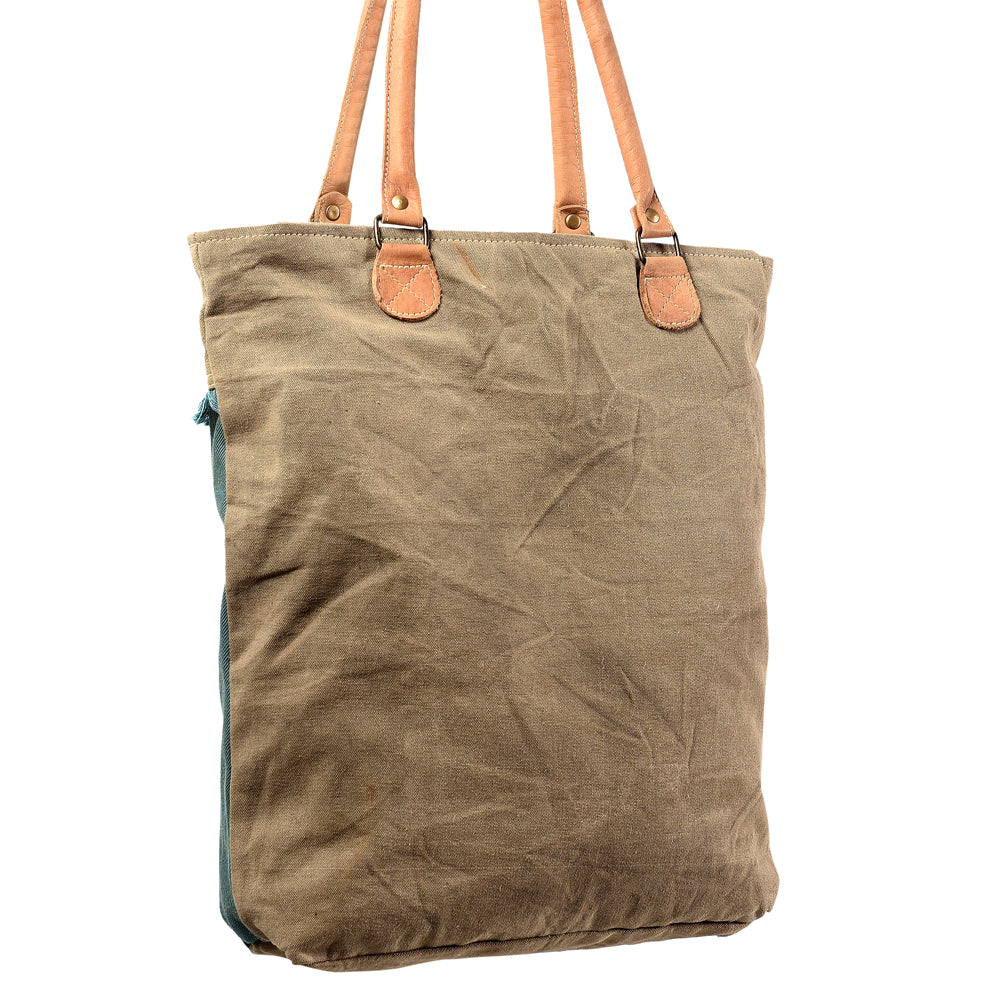 LC-KB410 Weekender Upcycled Canvas Ladies Bag