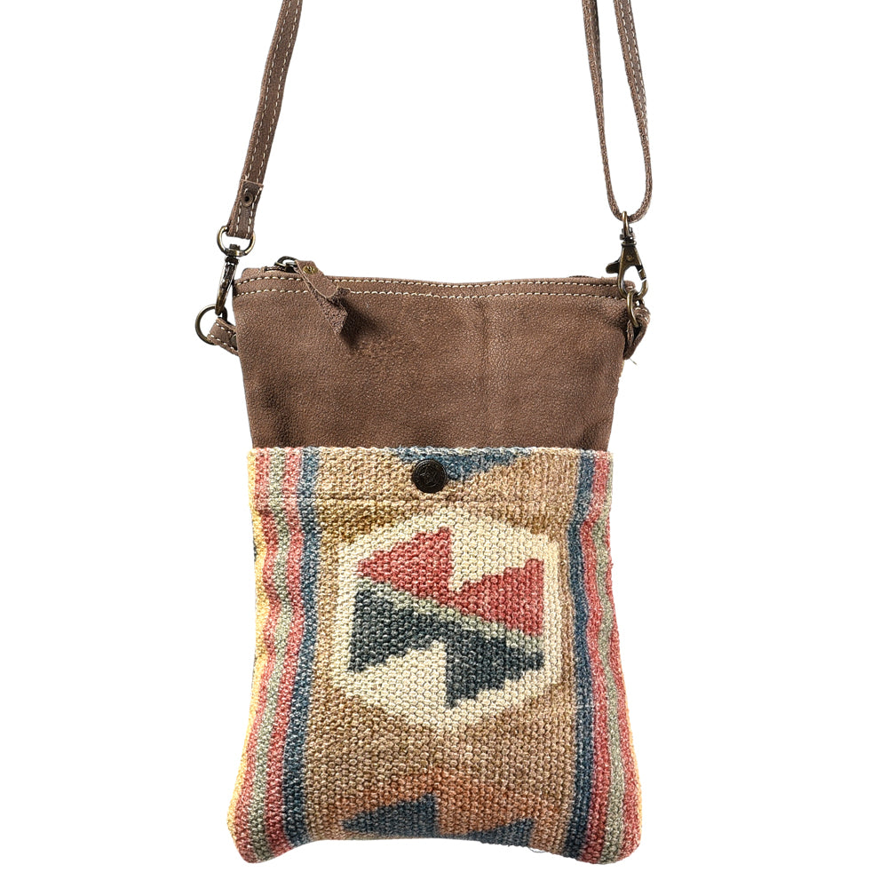 LC-KB413 Crossbody Upcycled Canvas Ladies Bag