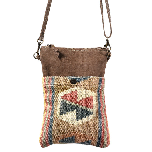 LC-KB413 Crossbody Upcycled Canvas Ladies Bag