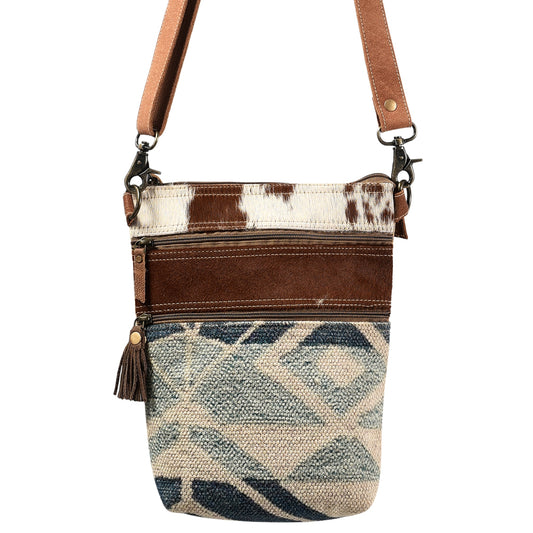 LC-KB415 Large Crossbody Upcycled Canvas Ladies Bag