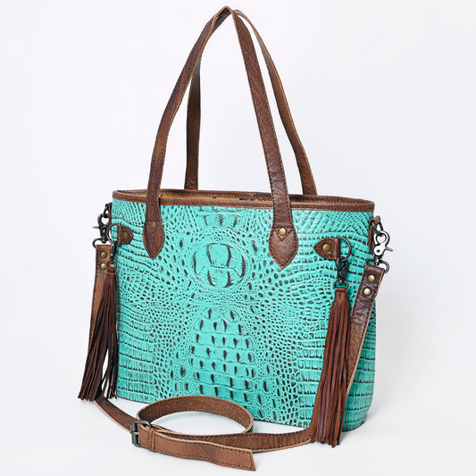 LC-ADBG974 Tote Genuine Western Leather Women Bag