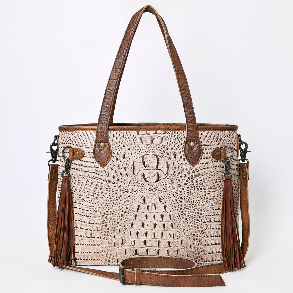 LC-ADBG974 Tote Genuine Western Leather Women Bag
