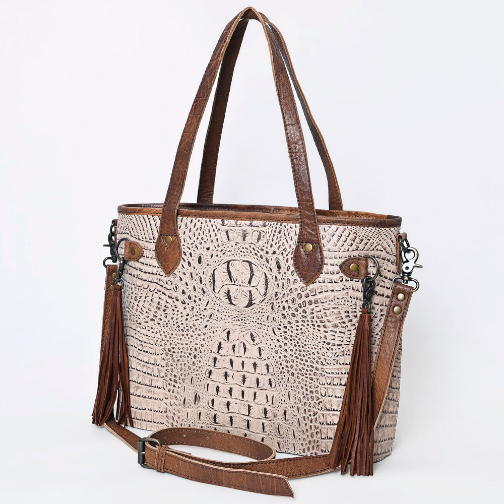 LC-ADBG974 Tote Genuine Western Leather Women Bag