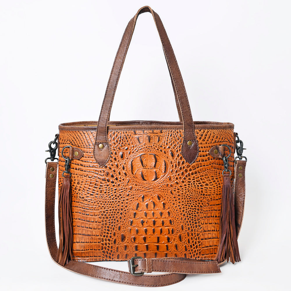 LC-ADBG974 Tote Genuine Western Leather Women Bag