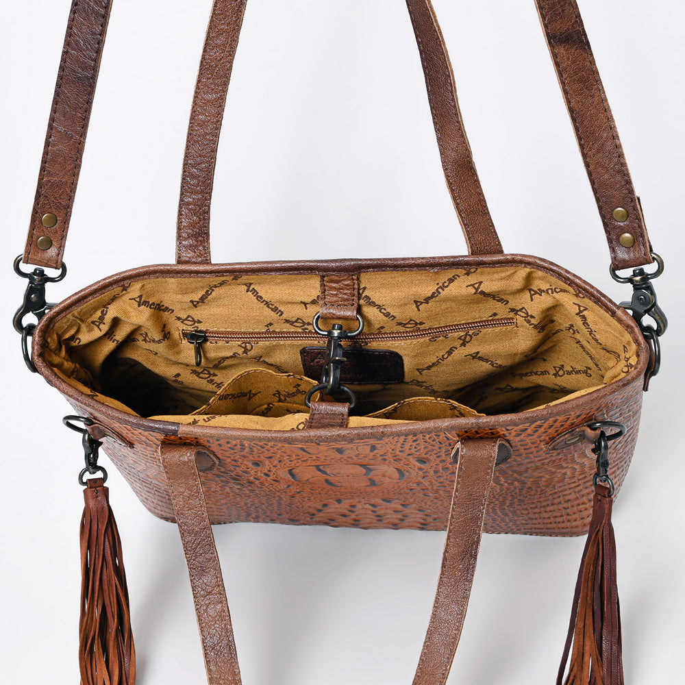 LC-ADBG974 Tote Genuine Western Leather Women Bag