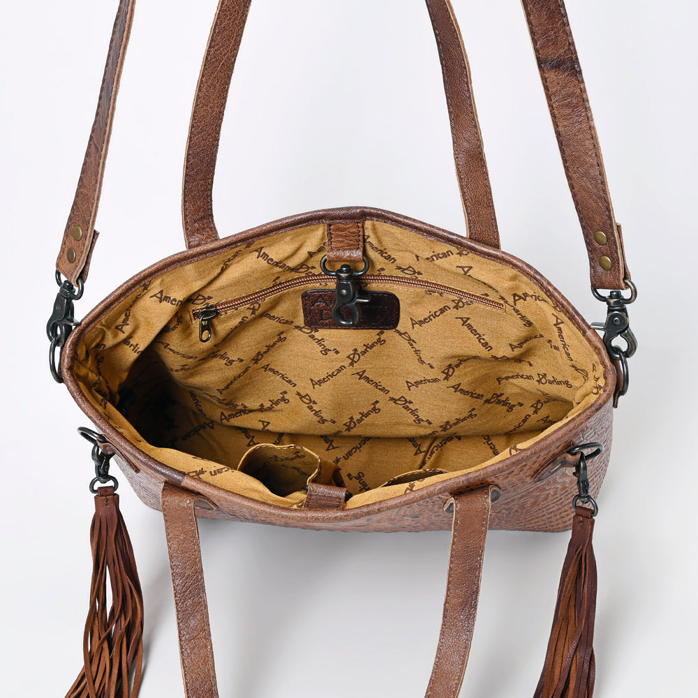 LC-ADBG974 Tote Genuine Western Leather Women Bag