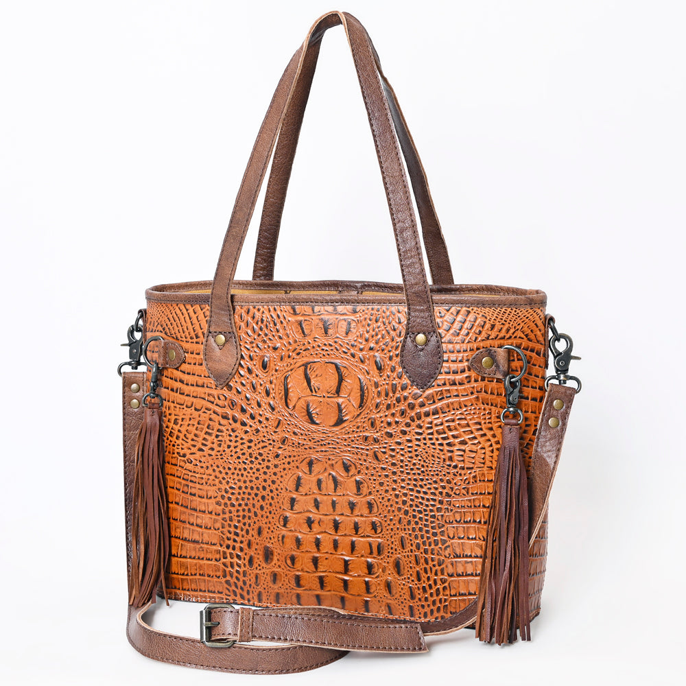 LC-ADBG974 Tote Genuine Western Leather Women Bag