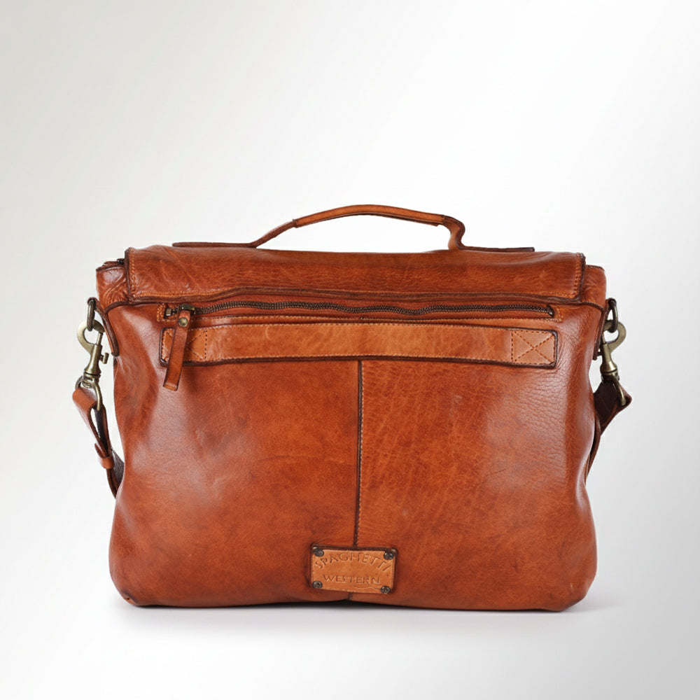 SWC408 Calvino - Leather Briefcase Bag