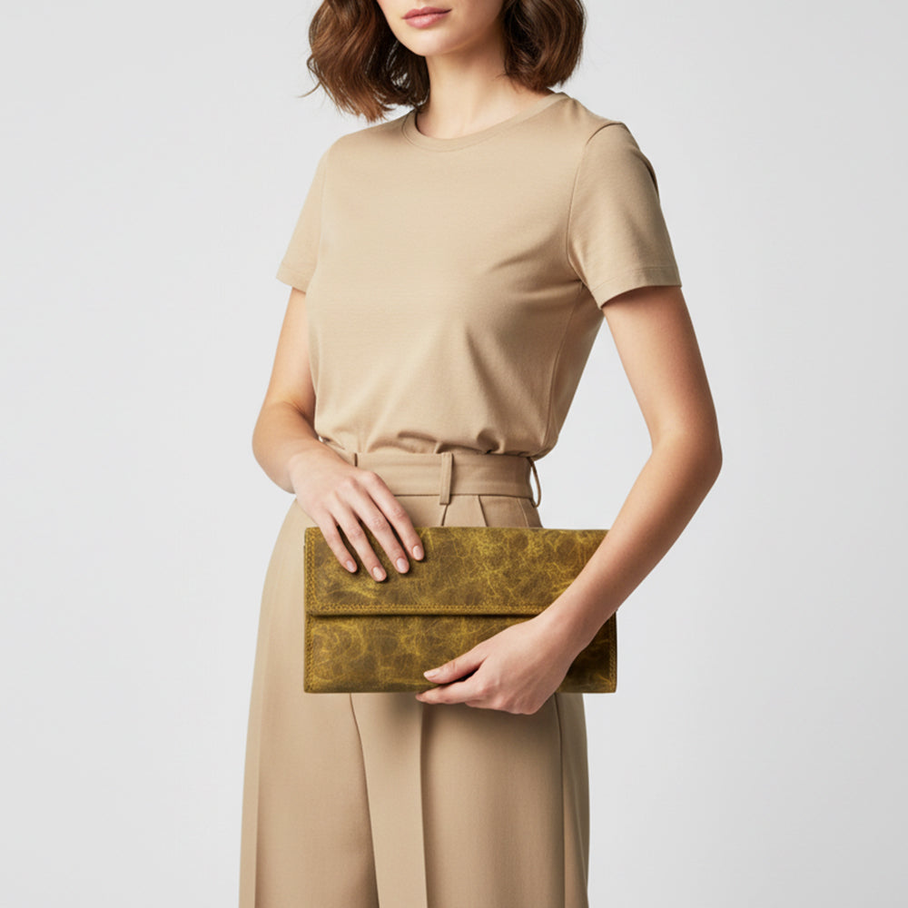 SWC458 Castoro - Leather Multi-Slot Wallet