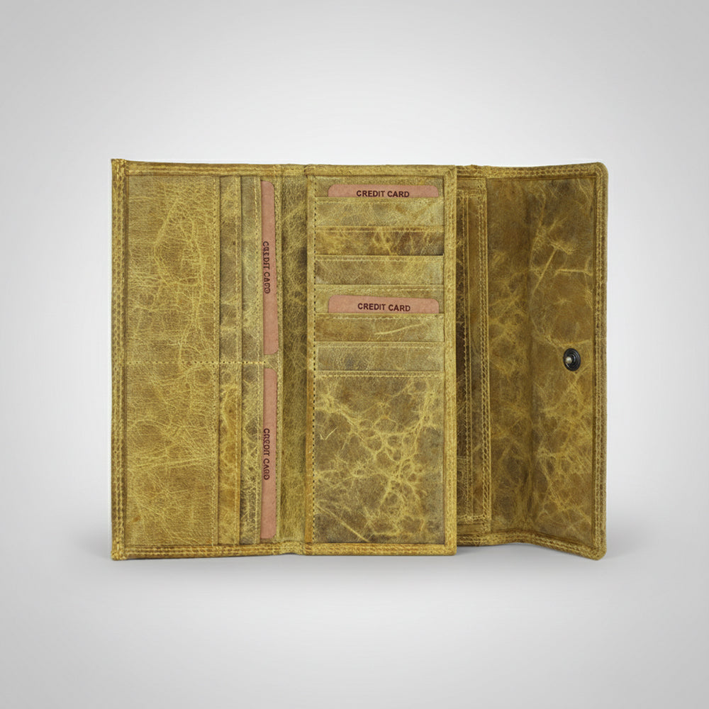 SWC458 Castoro - Leather Multi-Slot Wallet