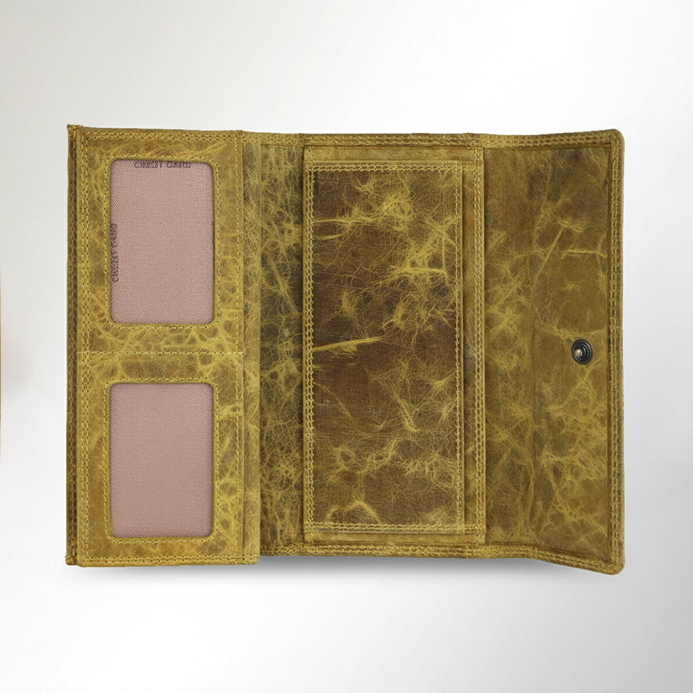 SWC458 Castoro - Leather Multi-Slot Wallet