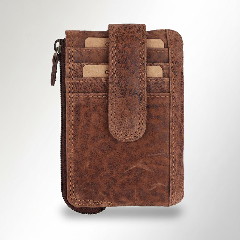 SWC456 Ventana - Handcrafted Vertical Card-Holder